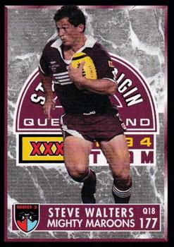 1994 Dynamic Rugby League Series 2 #177 Steve Walters Front